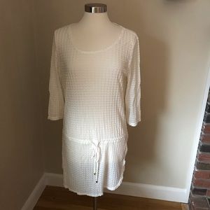 White beach/pool cover-up